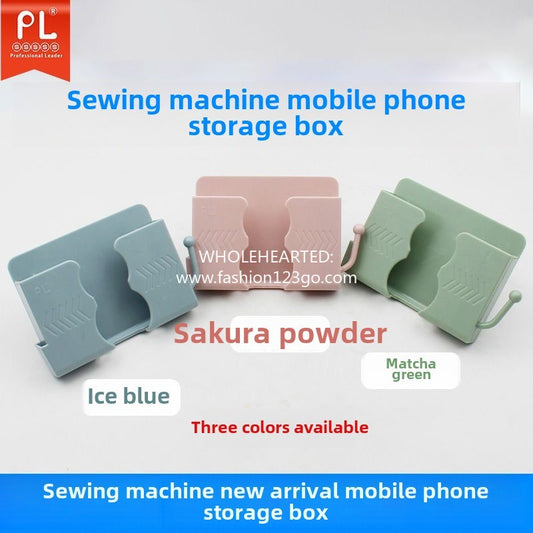 1327★  New plastic sewing machine, mobile phone storage box, sewing machine, mobile phone parking airport table fixed