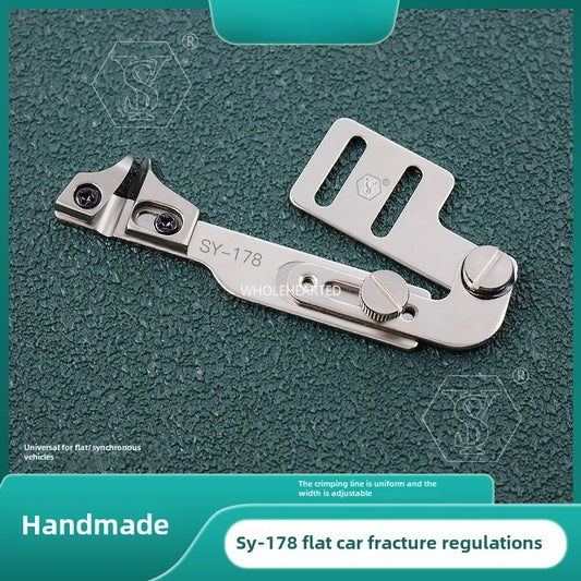 1066  New SY-178 flat car inverted bone setting side seam rib pressing line adjustable positioning tool