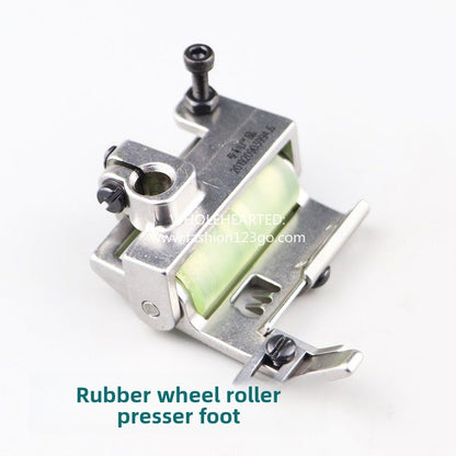 1286★  New interlock sewing machine roller press foot W500-02 roller press foot, car roller press foot, thin and thick