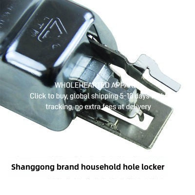 1396★  Household sewing machine, keyhole device, buttonhole locking machine, new door machine, flat eye machine, buttonhole machine, keyhole device