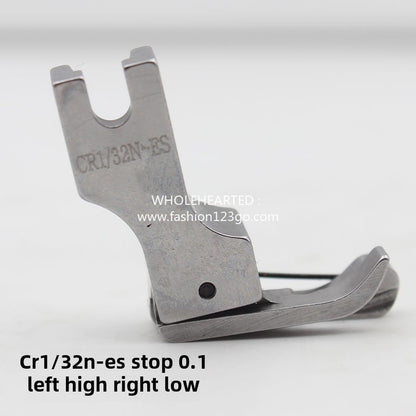 1250★  High and low presser foot for boutique compound collar line, flat car high and low presser foot, stop line presser foot CR1/16N-ES