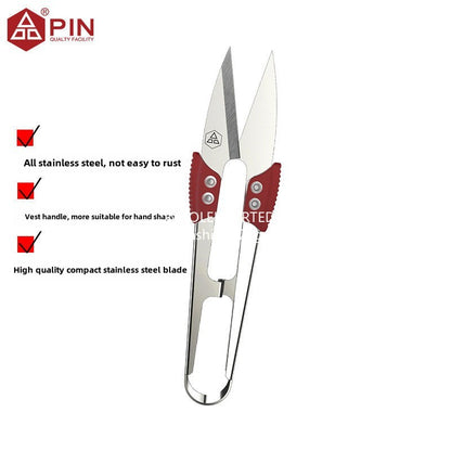 1157★  New PIN stainless steel yarn scissors, small scissors, stainless steel scissors, clothing scissors, PIN-1423/143