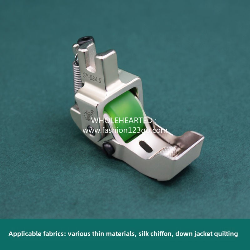 1389★  New SY-08 boutique all-steel double roller ship-type presser foot, flat car special aviation cotton pressing line