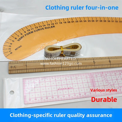 1324★  Measuring ruler Soft tape ruler Tailor ruler Sewing ruler Measuring ruler City ruler