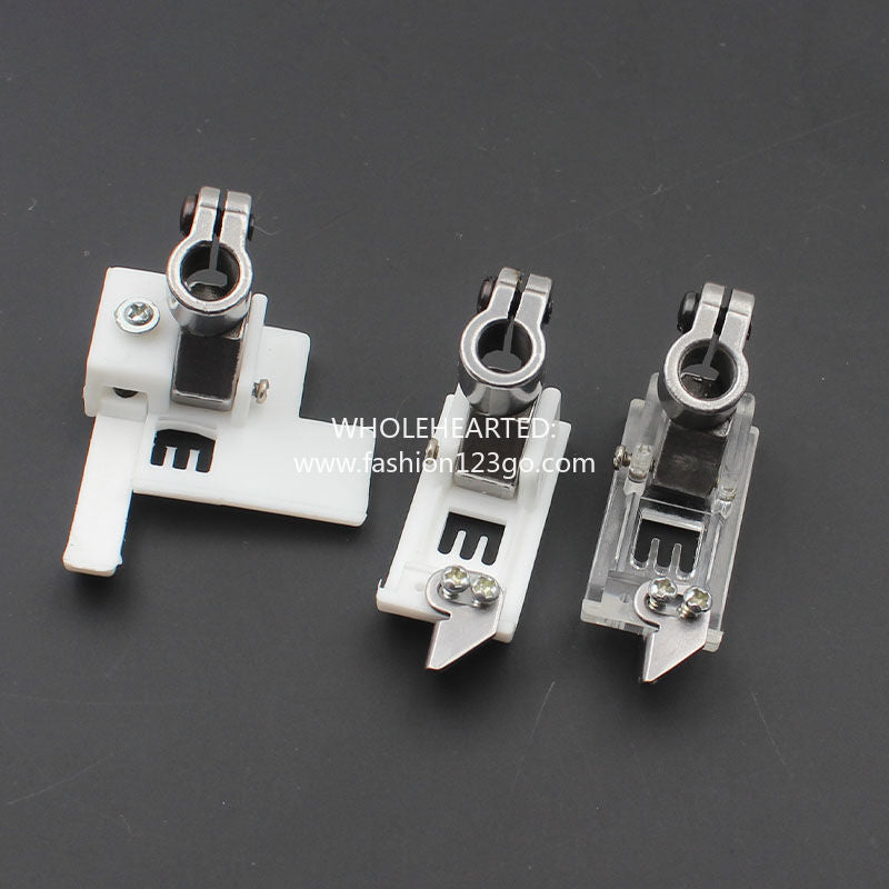 1383★  Stretch sewing car three-needle five-wire presser foot W500 car presser foot 5.6 plastic presser foot car