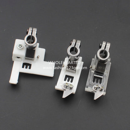 1383★  Stretch sewing car three-needle five-wire presser foot W500 car presser foot 5.6 plastic presser foot car