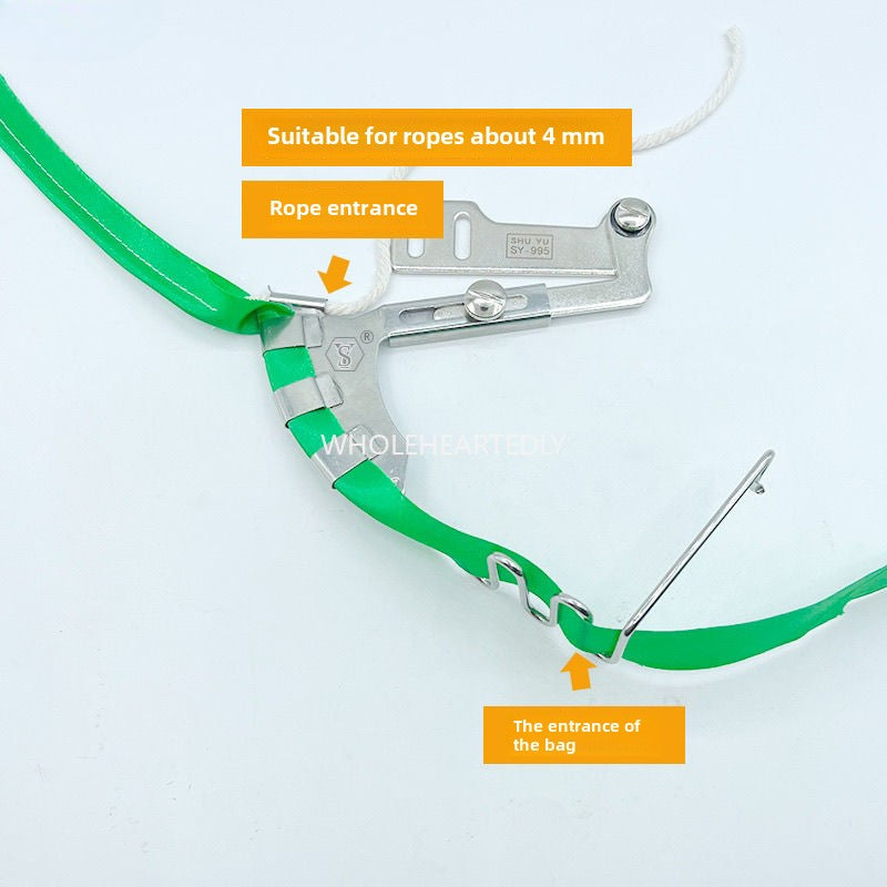 1025  [Handmade] SY-995 4-in-1 inlaid rope, pull tube bag, rope, tooth strip, pillow, quilt cover, hemming device, jerking off