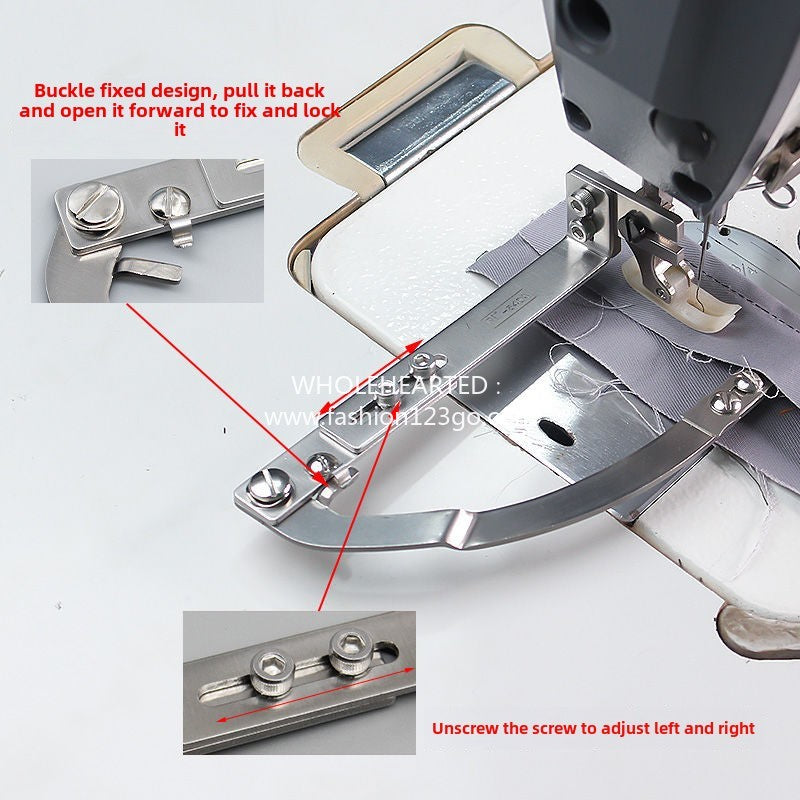 1136★  The second generation new placket comes and goes to sew flat car tool waist access control pressure stop line comes and goes to sew auxiliary device