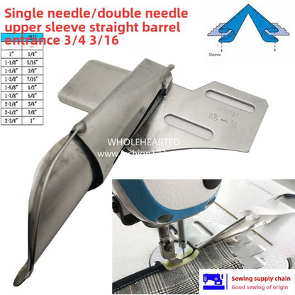 1147★  Daewoo DAYU127 placket, small ironing side sleeve, cuff tube, flat car straight strip, straight wire drawing tube, straight grain hemming tube