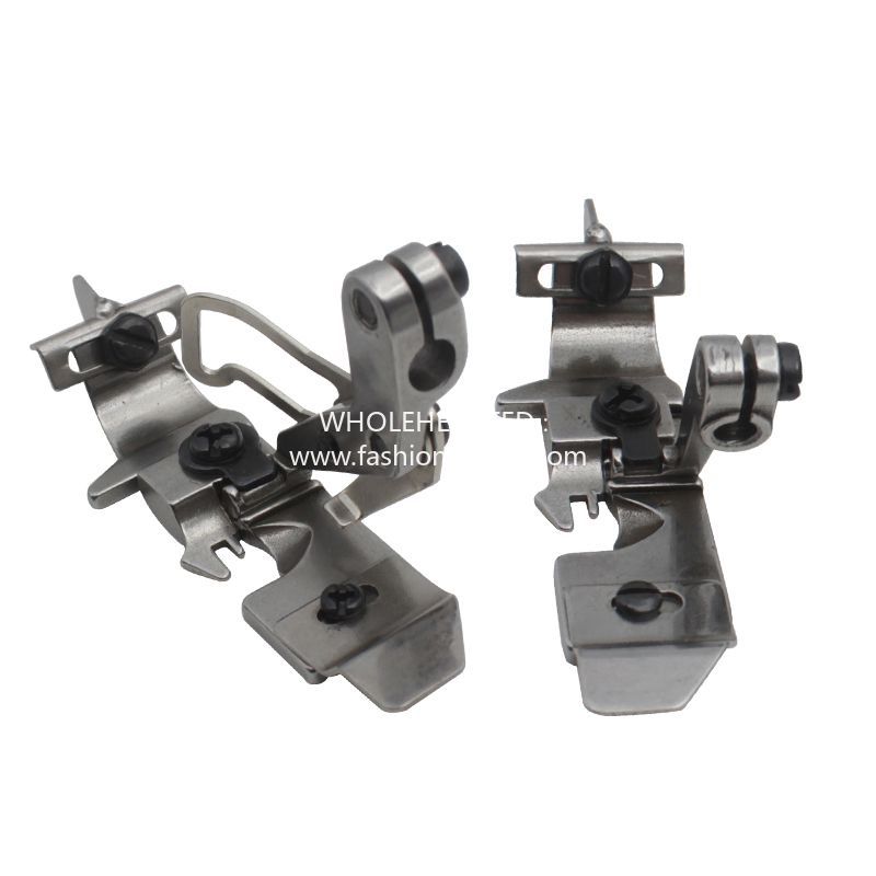 1284★  Copper edge machine middle point presser foot 747 700 middle point side presser foot EX Jack 798 overlock sewing machine edge locking machine with knife