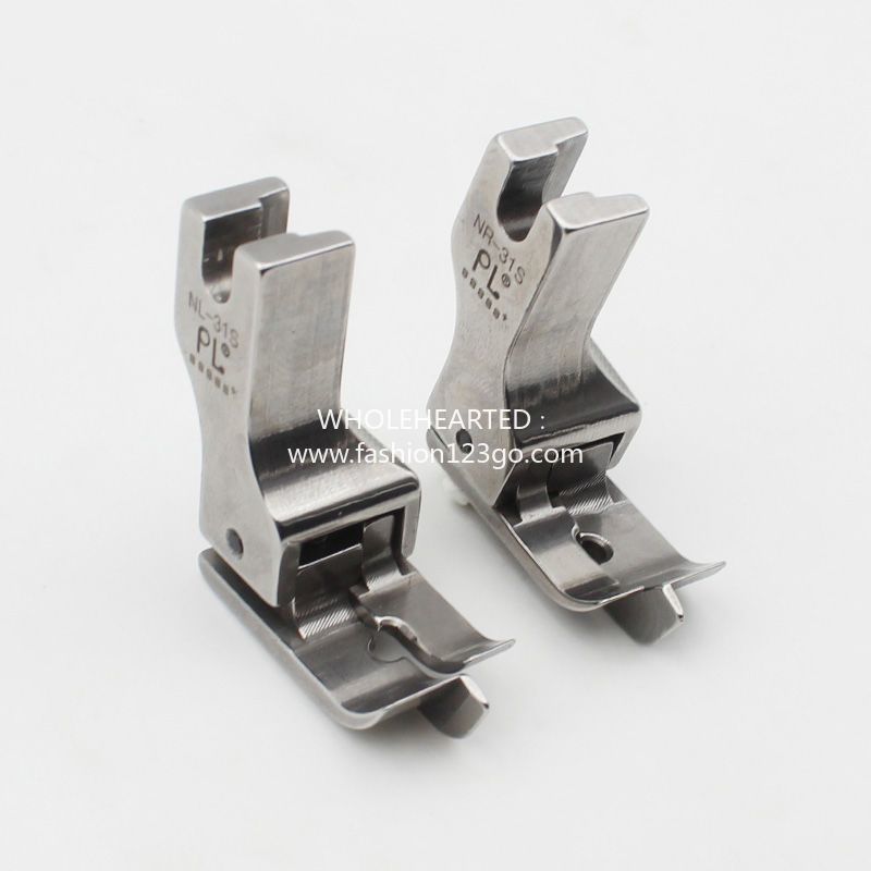 1234★  Pit dark line presser foot, all-steel computer flat car on the collar, waist pit high and low presser foot