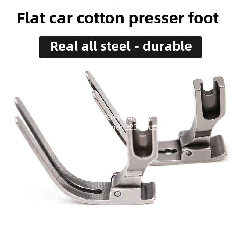 1288★  Flat car cotton stepping on cotton presser foot P127L all-steel hat presser foot, special sewn quilt clothing line stepping on cotton presser foot