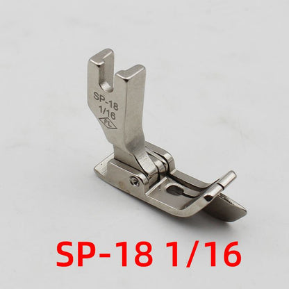 1207★  Flat car computer car SP-18 right stop edge presser foot with knife presser foot 1/4 1/8 1/16 3/16