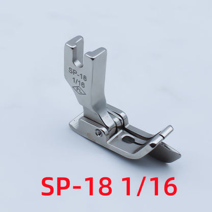 1153★  All-steel electroplated SP-18 with block presser foot, stop presser foot special long knife with knife for denim thick material, genuine PL brand