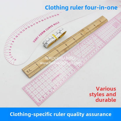 1324★  Measuring ruler Soft tape ruler Tailor ruler Sewing ruler Measuring ruler City ruler