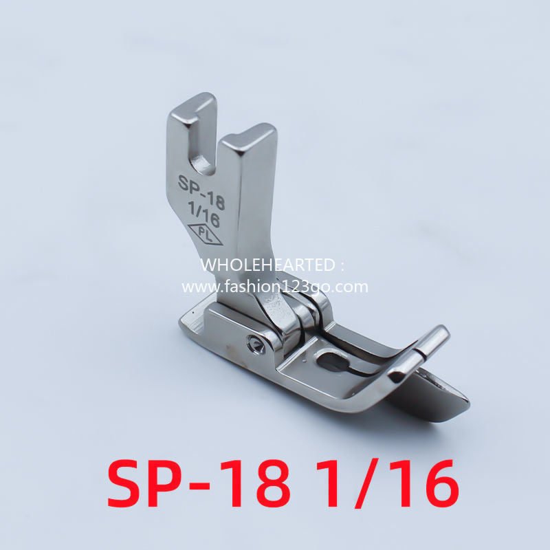 1153★  All-steel electroplated SP-18 with block presser foot, stop presser foot special long knife with knife for denim thick material, genuine PL brand