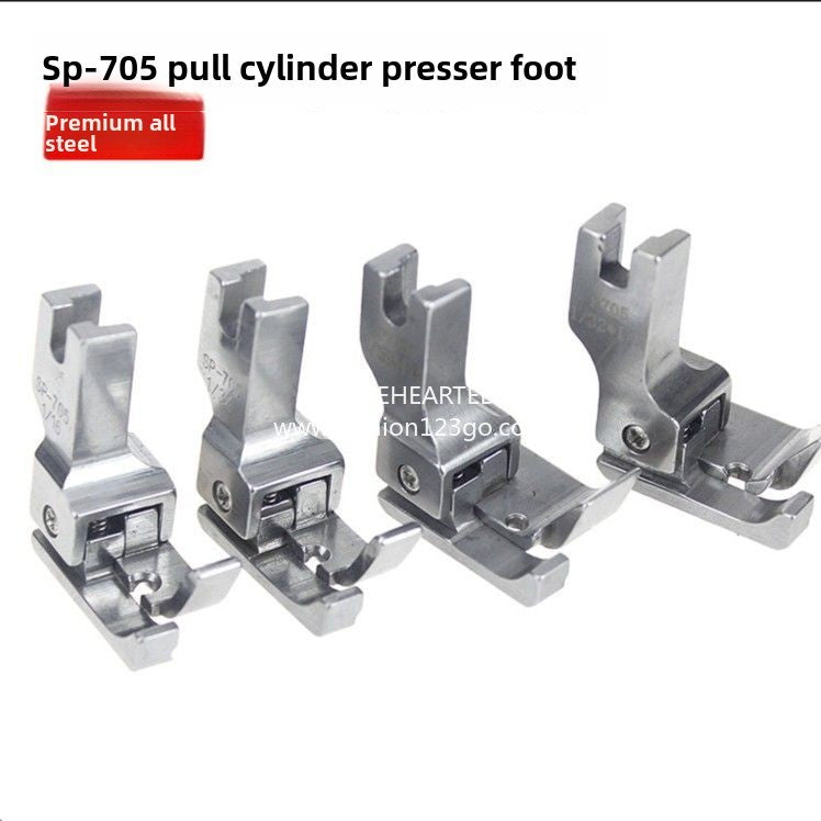 1189★  Boutique SP-705 Special pull tube presser foot for hemming, upper sleeve auxiliary presser foot, pull tube presser foot