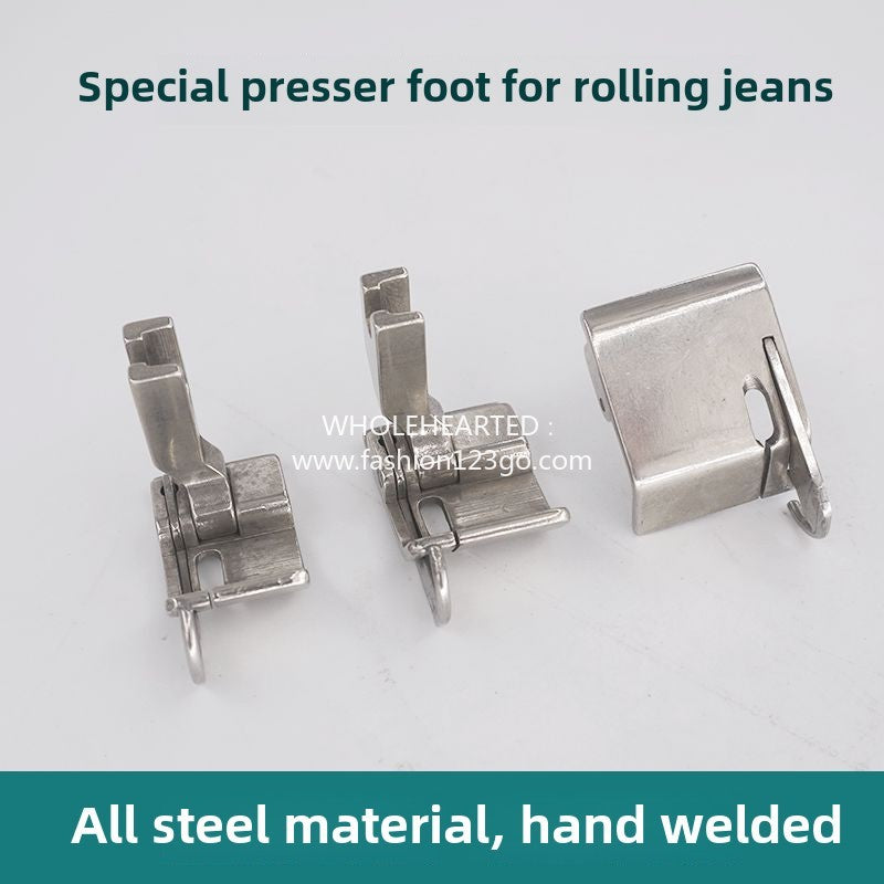 1259★  Sewing machine presser foot, foot hand welding professional denim foot width SP-18L