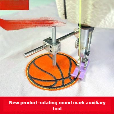 1080★  New donkey grinding round mark auxiliary tool, flat car round mark auxiliary device