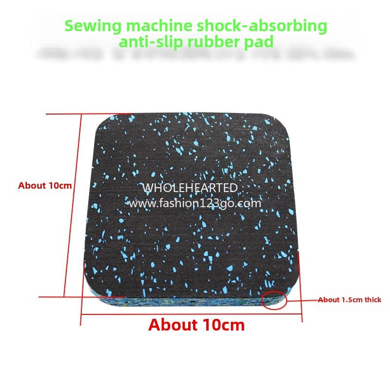 1275★  Sewing machine shock absorption and non-slip rubber pad sound insulation and noise reduction does not disturb the people