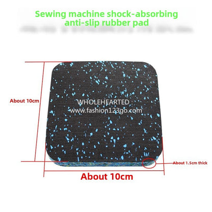 1275★  Sewing machine shock absorption and non-slip rubber pad sound insulation and noise reduction does not disturb the people