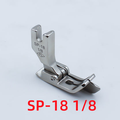 1153★  All-steel electroplated SP-18 with block presser foot, stop presser foot special long knife with knife for denim thick material, genuine PL brand