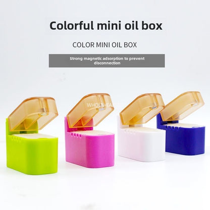 1063  Sewing machine universal new color thread box, oil finisher, silicone oil cup, anti-broken thread, anti-splitting thread