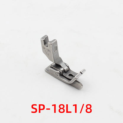 1207★  Flat car computer car SP-18 right stop edge presser foot with knife presser foot 1/4 1/8 1/16 3/16