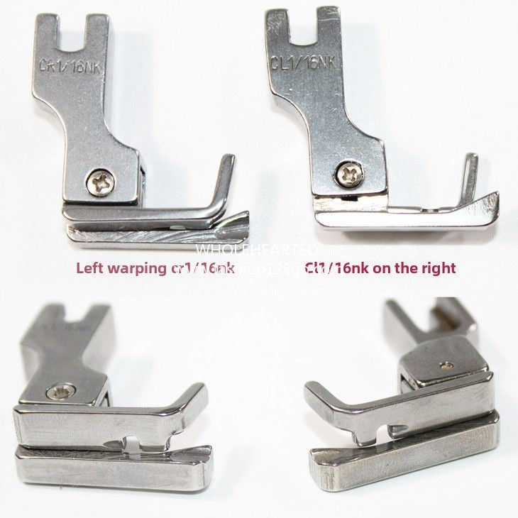 1292★  Computer flat car thick and thin material warping head high and low pressure foot, stop pressing line blocking edge pressure foot CR1/32NK flat car universal