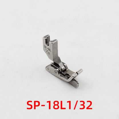 1207★  Flat car computer car SP-18 right stop edge presser foot with knife presser foot 1/4 1/8 1/16 3/16