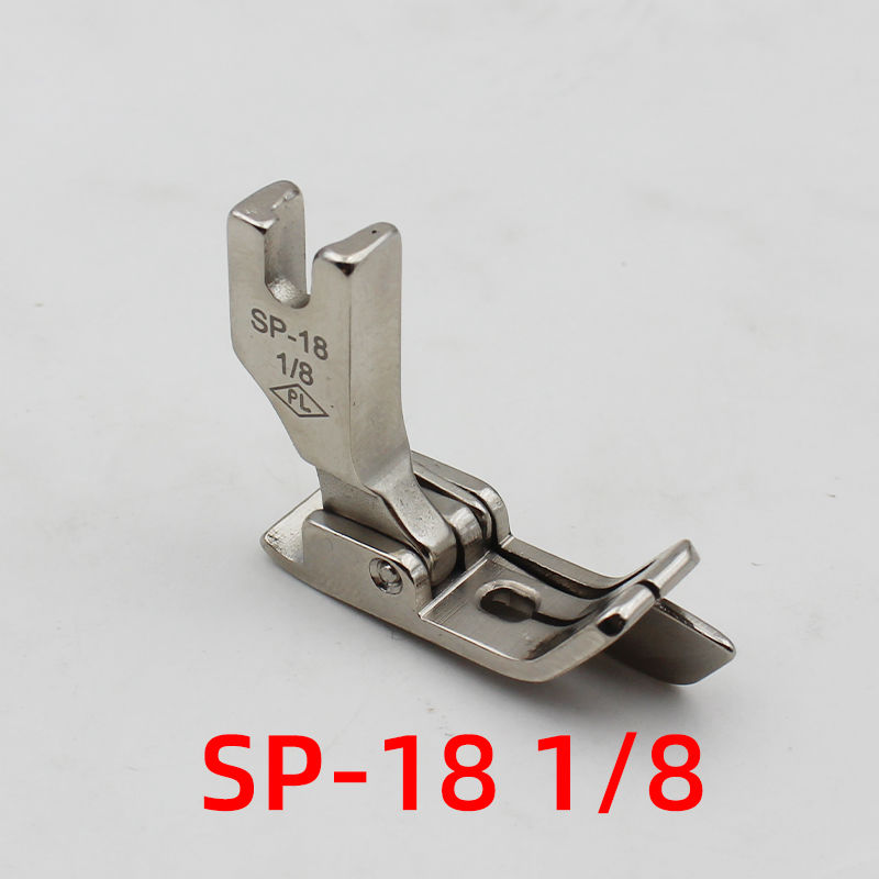 1207★  Flat car computer car SP-18 right stop edge presser foot with knife presser foot 1/4 1/8 1/16 3/16