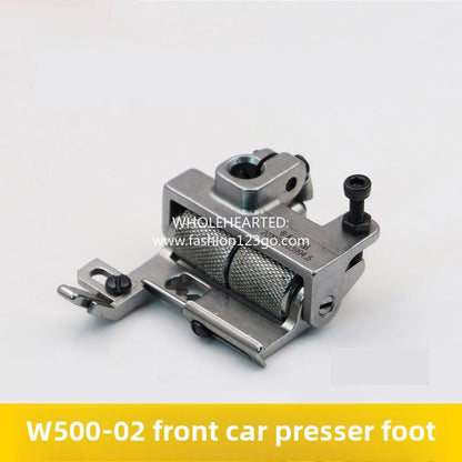 1286★  New interlock sewing machine roller press foot W500-02 roller press foot, car roller press foot, thin and thick