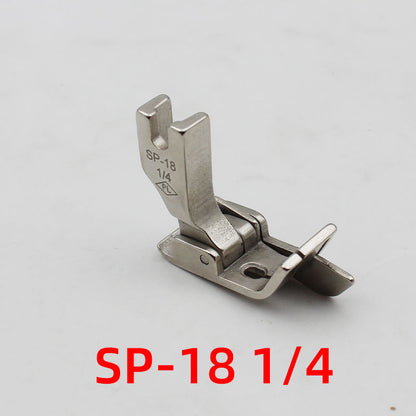 1207★  Flat car computer car SP-18 right stop edge presser foot with knife presser foot 1/4 1/8 1/16 3/16