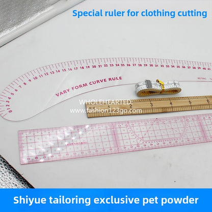 1324★  Measuring ruler Soft tape ruler Tailor ruler Sewing ruler Measuring ruler City ruler