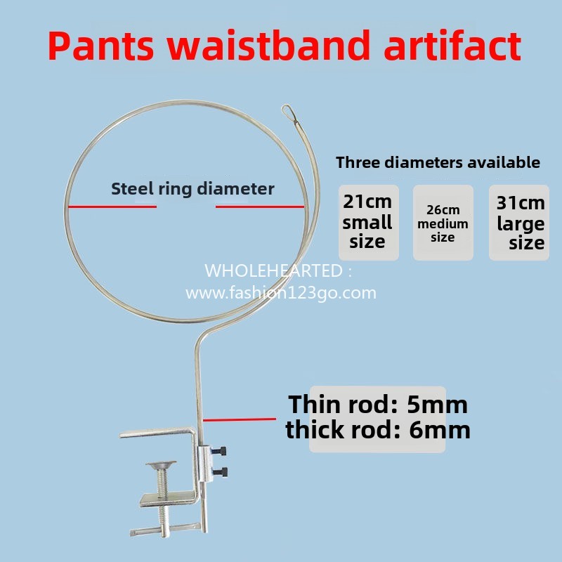 1185★  Wear waistband must-have device, quickly wear pants elastic band, clothing wear pants, wear rubber band tools