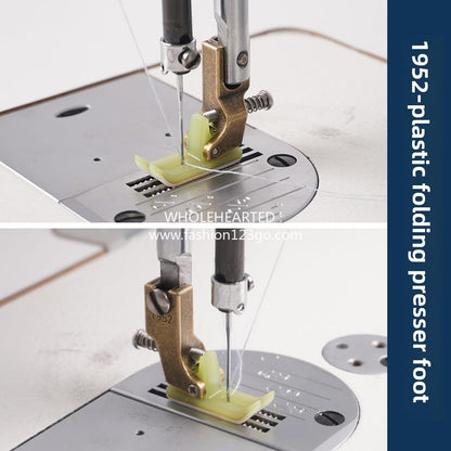 1149★  New Flat Car T952 Plastic Adjustable Wrinkle Presser Foot Sewing Machine Pumping Wrinkle Wrinkle Presser Foot Sewing Machine Accessories