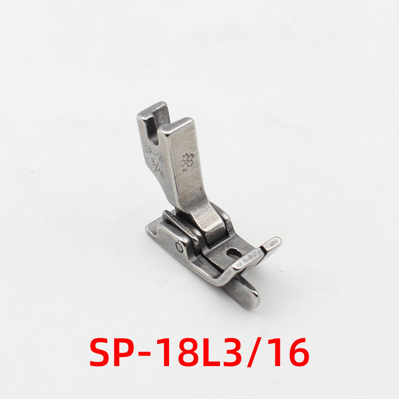 1207★  Flat car computer car SP-18 right stop edge presser foot with knife presser foot 1/4 1/8 1/16 3/16