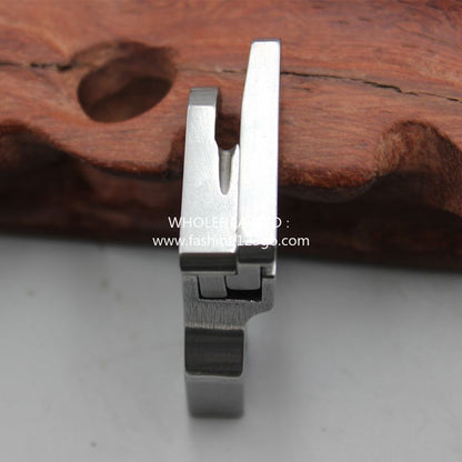 1202★  High and low presser foot for boutique denim, long and high presser foot, all steel high and low presser foot 0.2 stop edge thick material