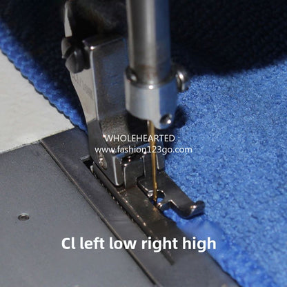 1209★  Computer flat car thick and thin material warping head high and low presser foot CL1/16NK stop mouth pressing boots CR1/32NK