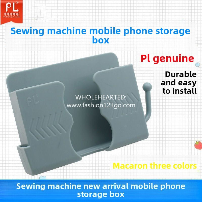 1327★  New plastic sewing machine, mobile phone storage box, sewing machine, mobile phone parking airport table fixed