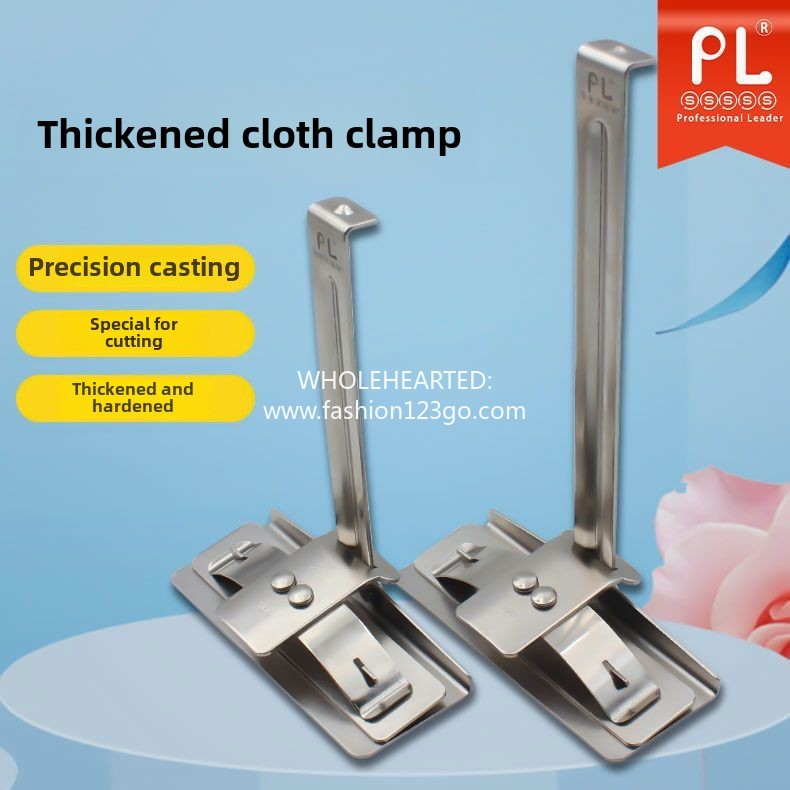 1380★  Genuine PL thickened cloth clamp cutting cloth clip garment factory cutting bed fixing clip/6/8/10 inch