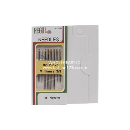 1295★  Golden tail threading needle, hand sewing needle, hand sewing needle embroidery, increased pinhole and lengthened sewing aid