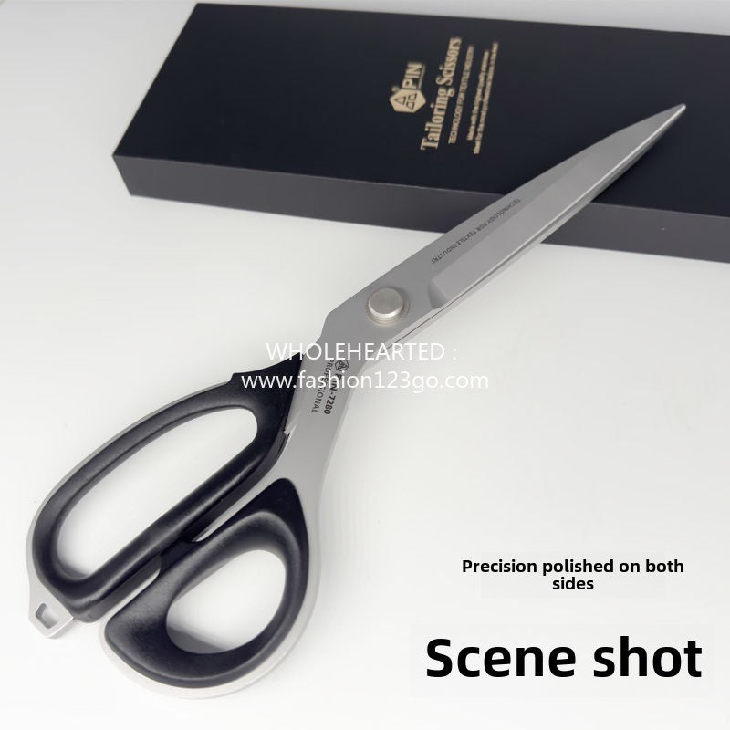 1132★  PIN high-end tailor scissors Japanese lightweight scissors household sewing clothing cloth cutting industrial strength scissors