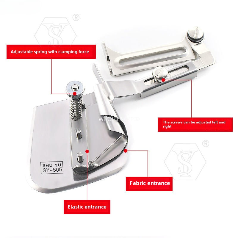 1042  [Handmade] SY-505 elastic integrated hemming device, clothing mattress, car cover, rubber band pull cylinder