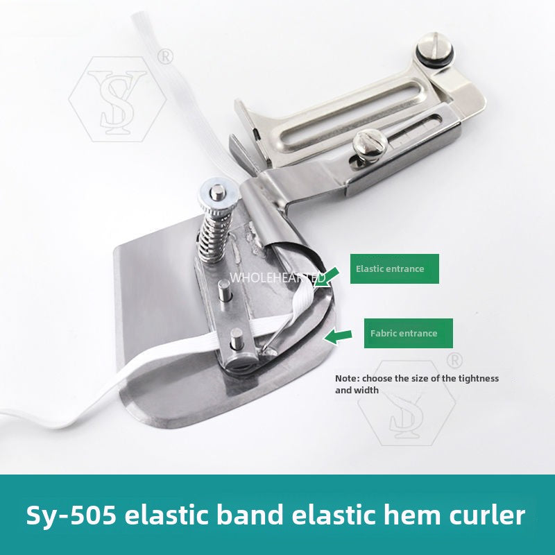 1042  [Handmade] SY-505 elastic integrated hemming device, clothing mattress, car cover, rubber band pull cylinder