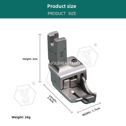 1023  boutique all-steel multi-purpose high and low presser foot flat car stop double open line with knife presser foot