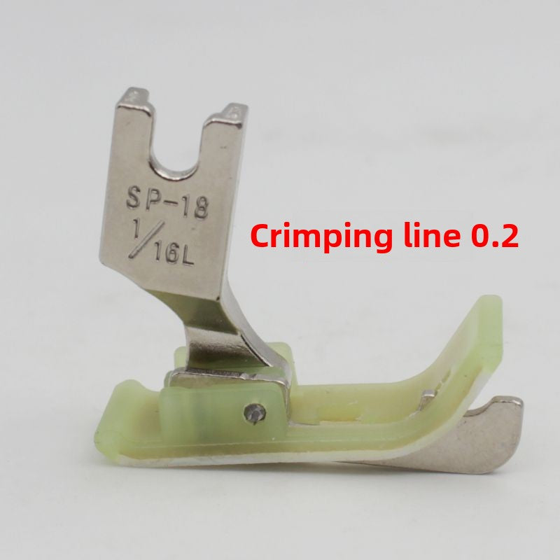 1337★  Reverse side computer car plastic side press foot, reverse side SP-18 left side press foot with knife, sewing machine accessories, stop