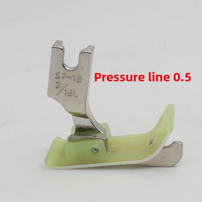 1337★  Reverse side computer car plastic side press foot, reverse side SP-18 left side press foot with knife, sewing machine accessories, stop