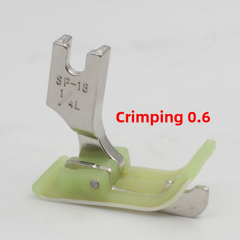 1337★  Reverse side computer car plastic side press foot, reverse side SP-18 left side press foot with knife, sewing machine accessories, stop