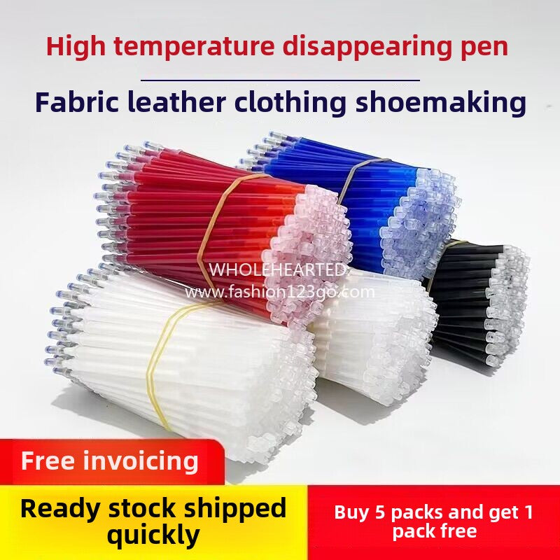 1008★  High temperature disappearance pen thick rod clothing factory large capacity cloth leather point scribing ironing melting heating automatic fading